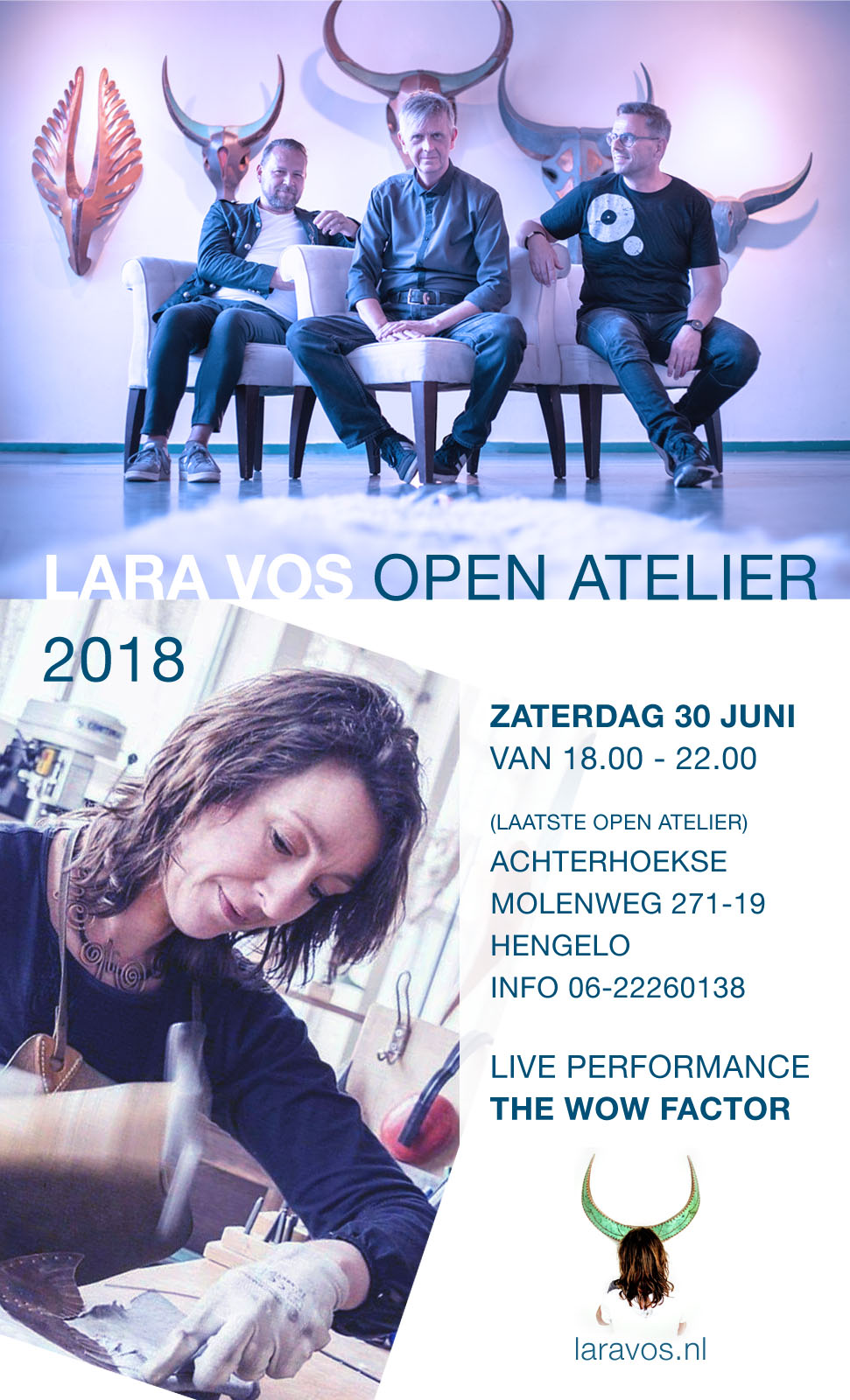 30 Juni – Open Atelier Lara Vos